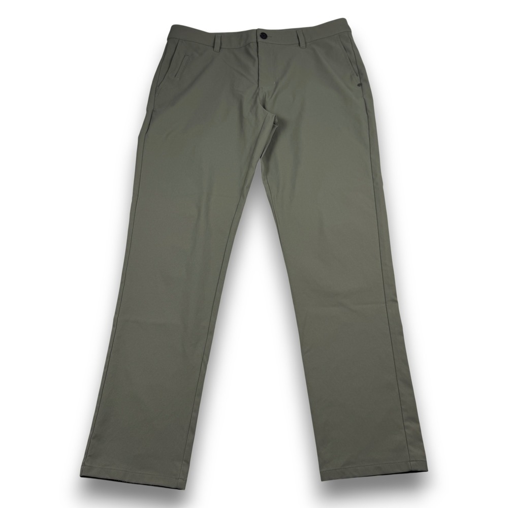 Vuori Meta Pant V427 Performance Chino Stretch Golf Trousers Mens Sage Green 34